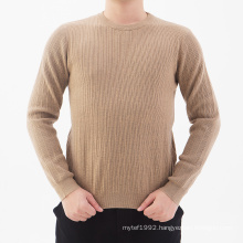 2020 new arrivals men sweater top jumper breathable 12 GG winter knitwear Crew-neck wool blend warm pullover for male